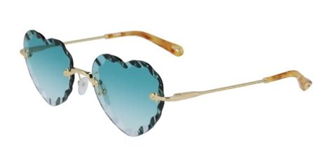 Chloé CE150S C55 839 GOLD/GRADIENT TURQUOISE